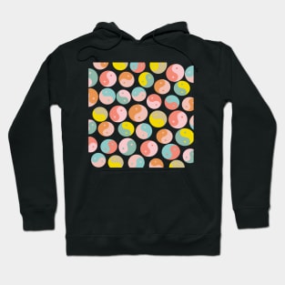 Yin and Yang Pattern in Pastels Hoodie